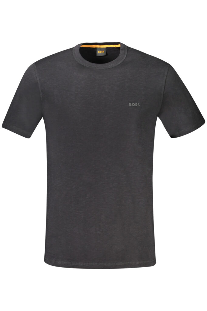 HUGO BOSS HERREN KURZARM T-SHIRT SCHWARZ