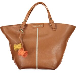 VALENTINO BAGS DAMEN BRAUN TASCHE